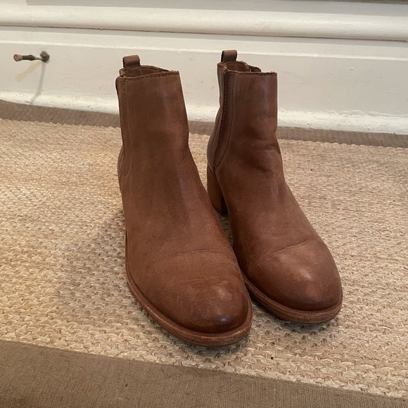 KorkEase Shoes Kork Ease Brown Leather Ankle Boots Poshmark